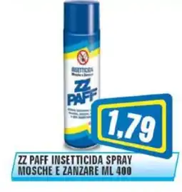 Punto Vigas ZZ Paff insetticida spray offerta