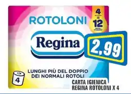 Punto Vigas Carta igienica Regina rotoloni offerta
