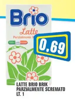 Punto Vigas Latte Brio Brik Parzialmente Scremato offerta