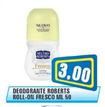 Punto Vigas Deodorante Roberts Roll-On Fresco offerta