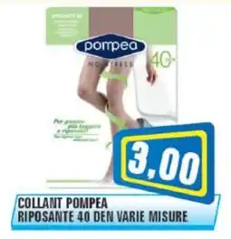 Punto Vigas Collant Pompea Riposante 40 Den offerta