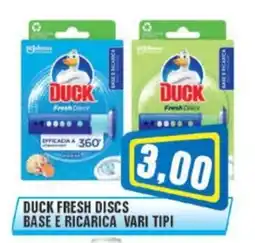 Punto Vigas Duck fresh discs base e ricarica vari tipi offerta