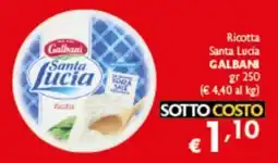 Spak Supermercati Ricotta Santa Lucia Galbani offerta