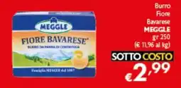 Spak Supermercati Burro Fiore Bavarese Meggle offerta