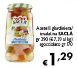 Spak Supermercati Acetelli giardiniera insalatina SAACLÀ offerta