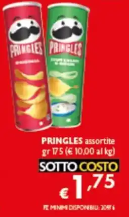 Spak Supermercati Pringles assortite offerta