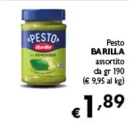 Spak Supermercati Pesto Barilla offerta