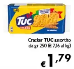 Spak Supermercati Cracker TUC assortito offerta