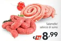 SuperW Salamelle/salsicce di suino offerta