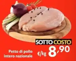 SuperW Petto di pollo intero nazionale offerta