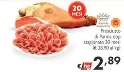 SuperW Prosciutto di Parma dop offerta