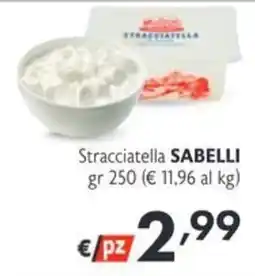SuperW Stracciatella Sabelli offerta