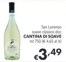 SuperW San Lorenzo soave classico doc offerta