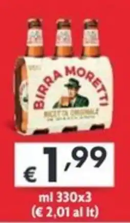 SuperW Birra Moretti offerta