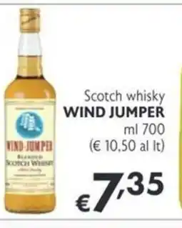 SuperW Scotch whisky Wind Jumper offerta