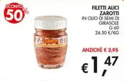Superstore Coal Filetti alici Zarotti offerta