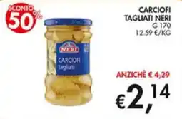 Superstore Coal Carciofi tagliati Neri offerta