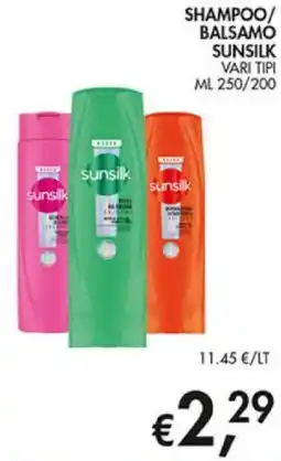 Superstore Coal Shampoo/balsamo sunsilk offerta