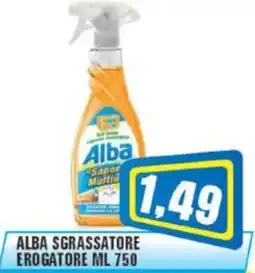 Punto Vigas Alba sgrassatore offerta