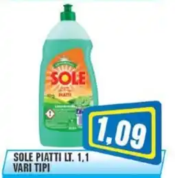 Punto Vigas Sole piatti offerta