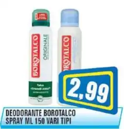 Punto Vigas Deodorante Borotalco Spray offerta