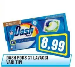 Punto Vigas Dash Pods Classico offerta