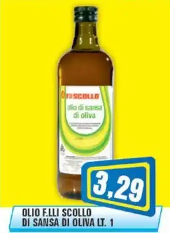 Punto Vigas Olio F.LLI Scollo di sansa di oliva offerta