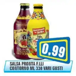 Punto Vigas Salsa pronta f.lli contorno offerta