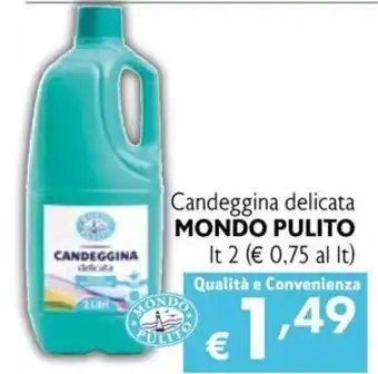 Candeggina delicata Mondo Pulito
