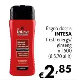 Maxi Family Bagno doccia Intesa fresh energy ginseng offerta