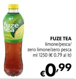 Maxi Family Fuze tea limone/pesca/ zero limone/zero pesca offerta