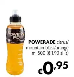Maxi Family Powerade citrus/mountain blast/orange offerta