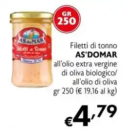 Maxi Family Filetti di tonno AS'DOMAR offerta