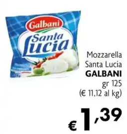 Maxi Family Mozzarella Santa Lucia Galbani offerta
