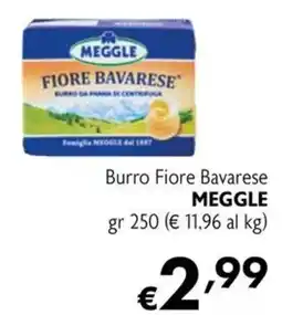 Maxi Family Burro Fiore Bavarese Meggle offerta