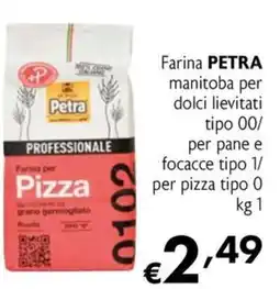 Maxi Family Farina per Pizza Petra offerta