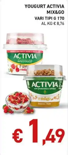 Maxi Coal Yogurt Activia Mix&Go offerta