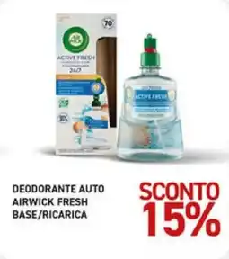Maxi Coal Deodorante auto Airwick Fresh offerta