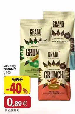 Docks Cash&Carry Grunch GRANÒ offerta