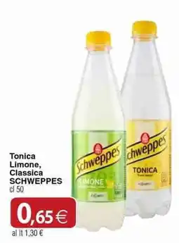 Docks Cash&Carry Tonica Limone Classica Schweppes offerta