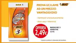 Maxi Coal Rasoio BIC 3 Sensitive offerta