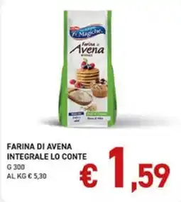 Maxi Coal Farina di avena integrale Lo Conte offerta