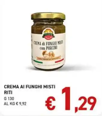 Crema ai funghi misti Riti