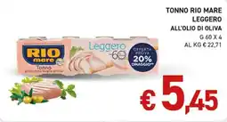 Maxi Coal Tonno Rio mare leggero all'olio extra vergine di oliva offerta