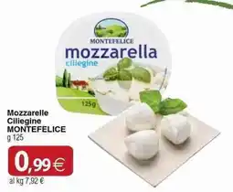 Docks Cash&Carry Mozzarella Ciliegine Montefelice offerta
