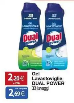 Docks Cash&Carry Dual Power Gel Lavastoviglie offerta