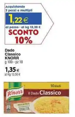 Docks Cash&Carry Dado Classico Knorr offerta