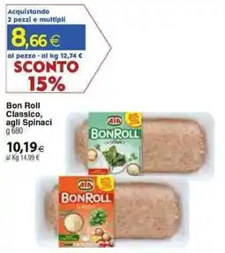 Docks Cash&Carry Bon Roll Classico agli Spinaci offerta
