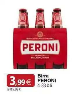 Docks Cash&Carry Birra Peroni offerta