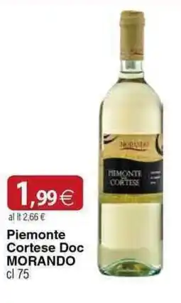 Docks Cash&Carry Piemonte Cortese Doc Morando offerta
